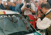Carlos Sainz - Toyota- foto. archiwum Toyota Motor Poland